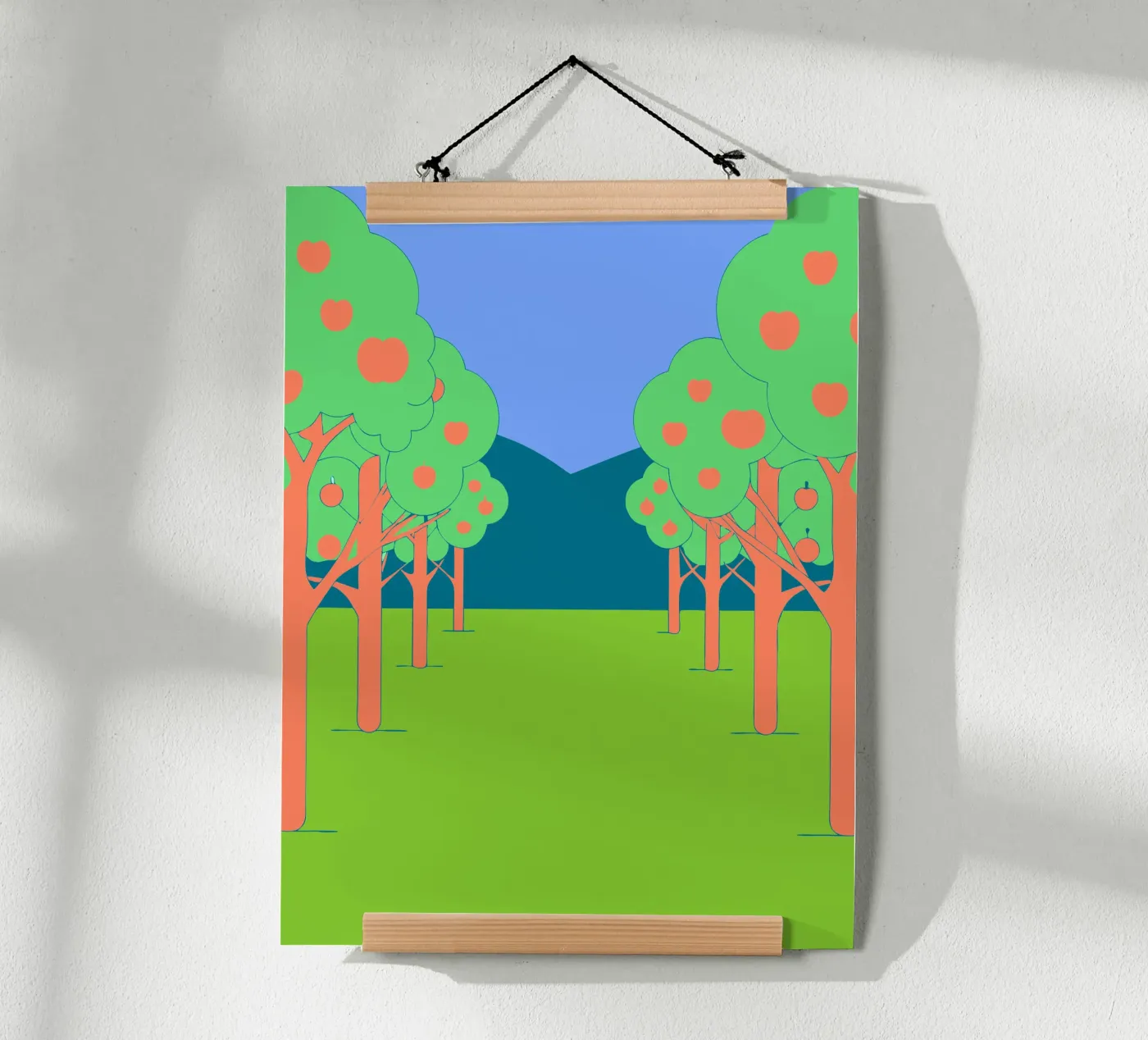 Apfelbaum Poster von OUR SHOP