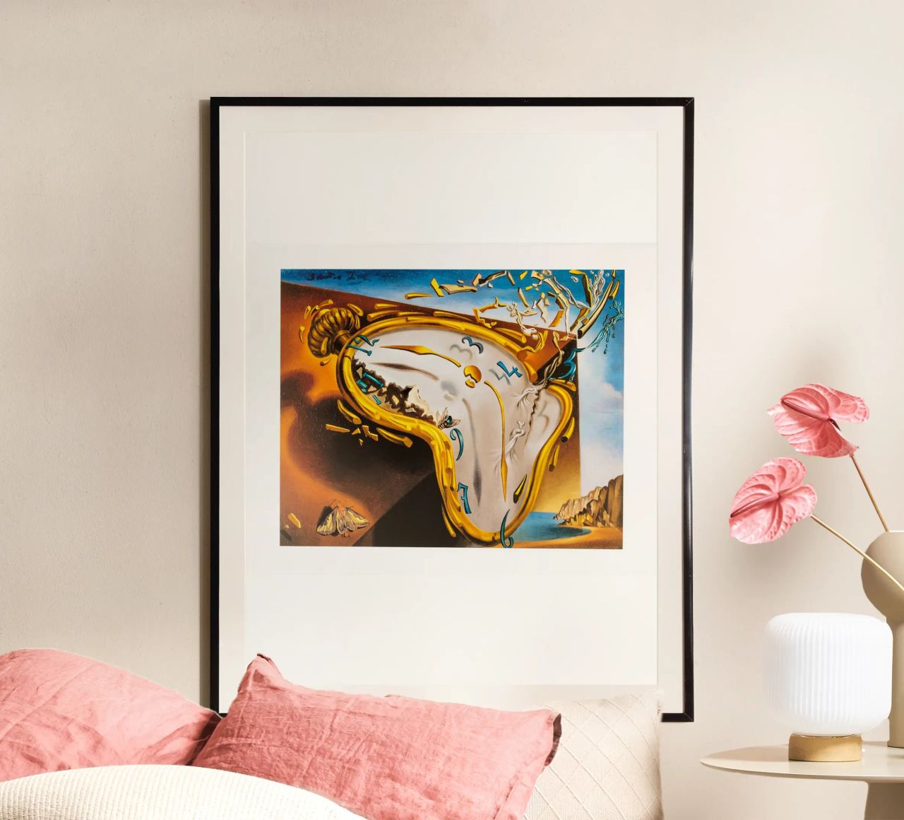 Salvador Dali Montre Affiche Springs poster de Aiden O'Reilly