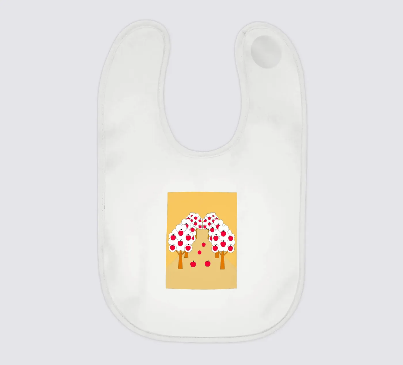 Apple Tree baby bib by OUR SHOP