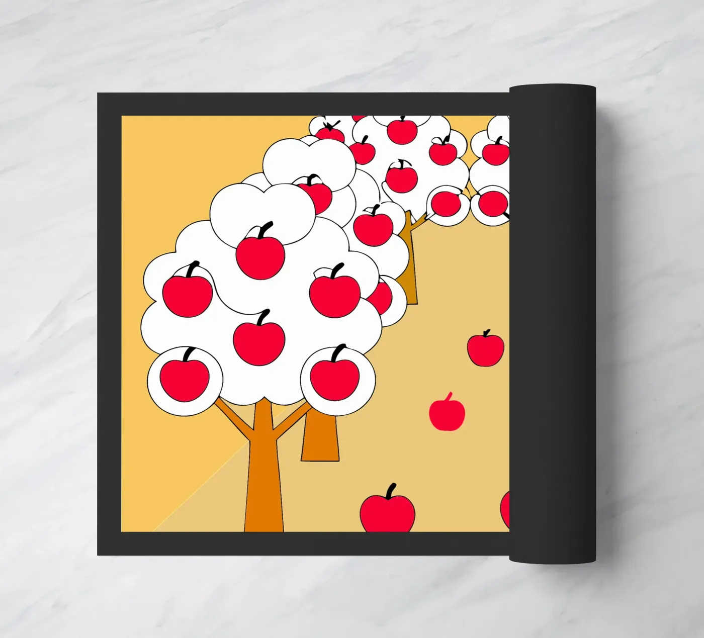 Apple Tree doormat by OUR SHOP