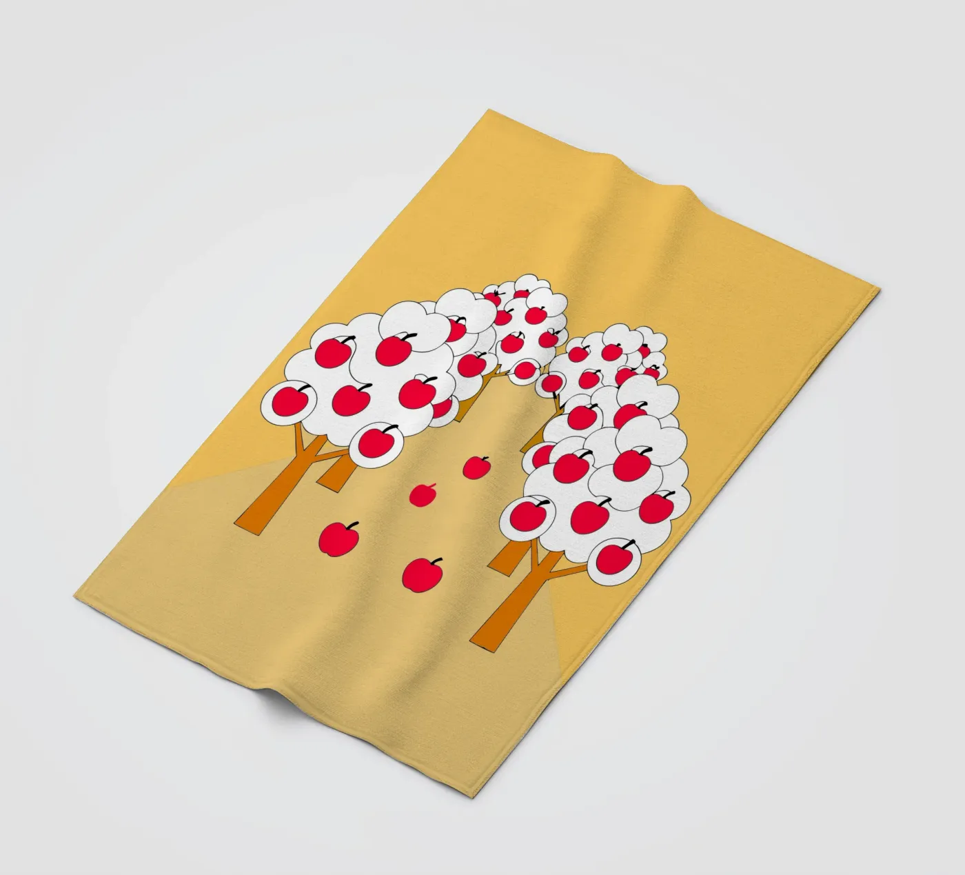 Apple Tree Fleecedecke von OUR SHOP