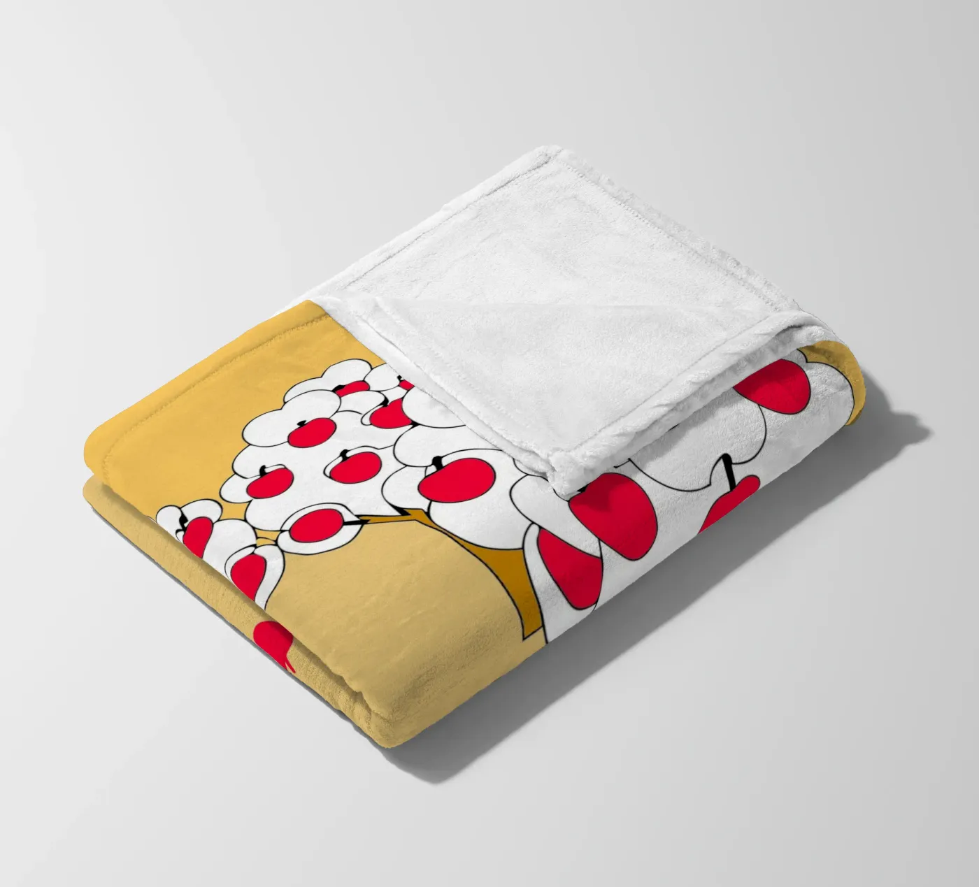 Apple Tree Fleecedecke von OUR SHOP