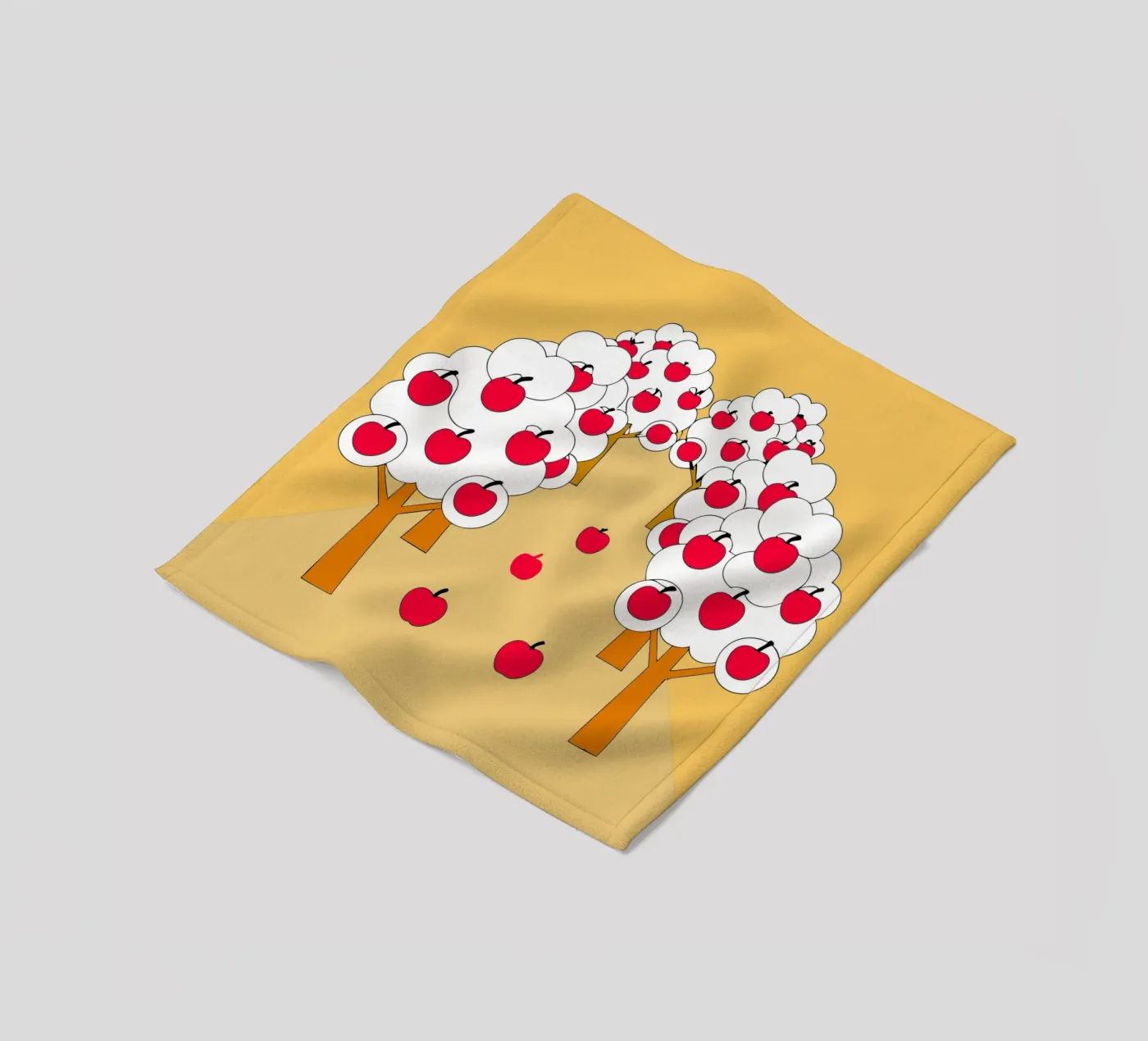 Apple Tree Fleecedecke von OUR SHOP