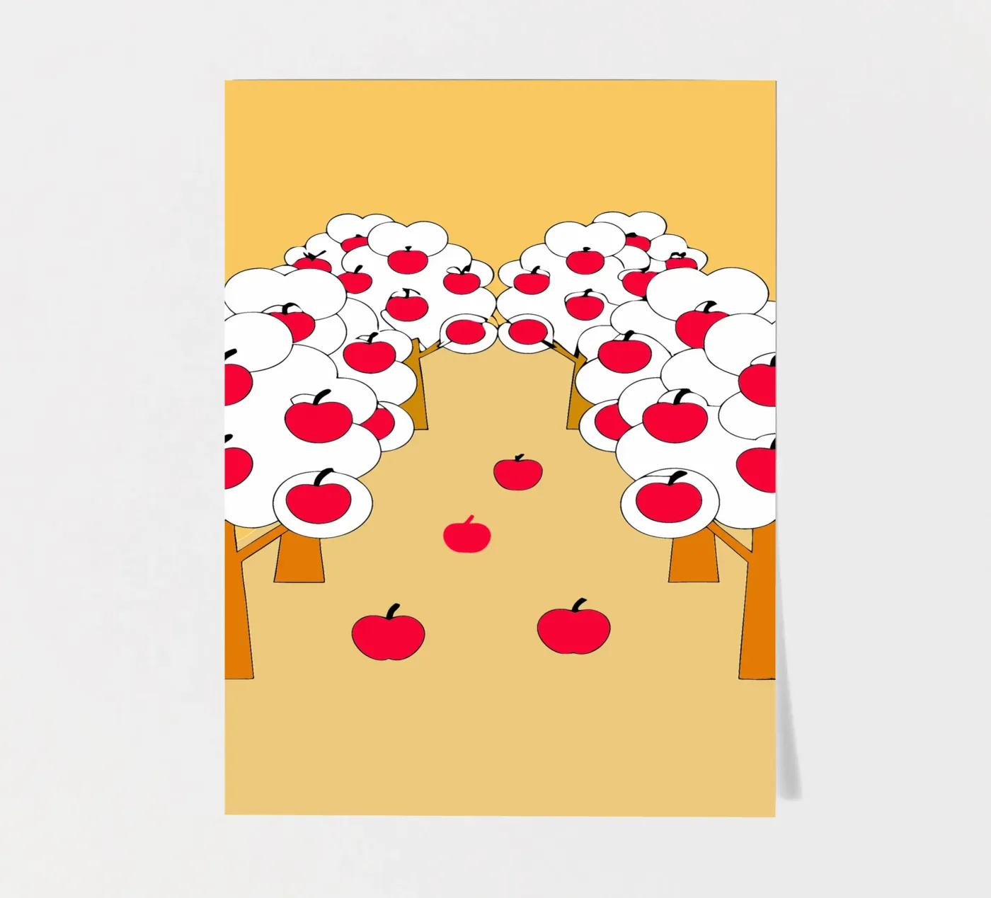 Apple Tree sticker sheet by OUR SHOP