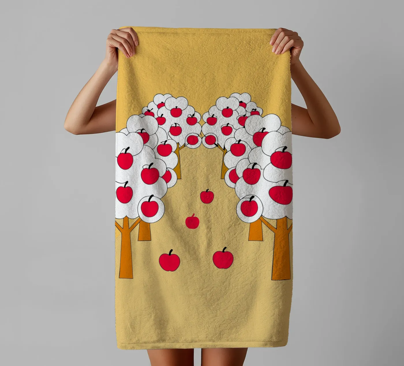 Apple Tree towel by OUR SHOP