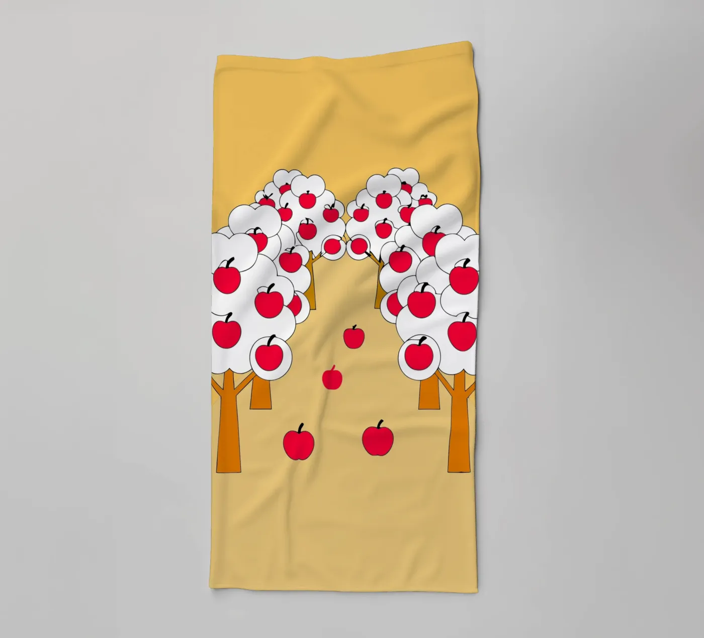 Apple Tree towel by OUR SHOP