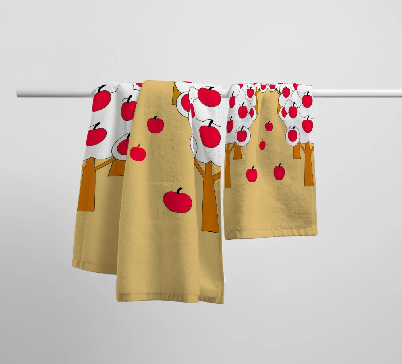 Apple Tree towel by OUR SHOP
