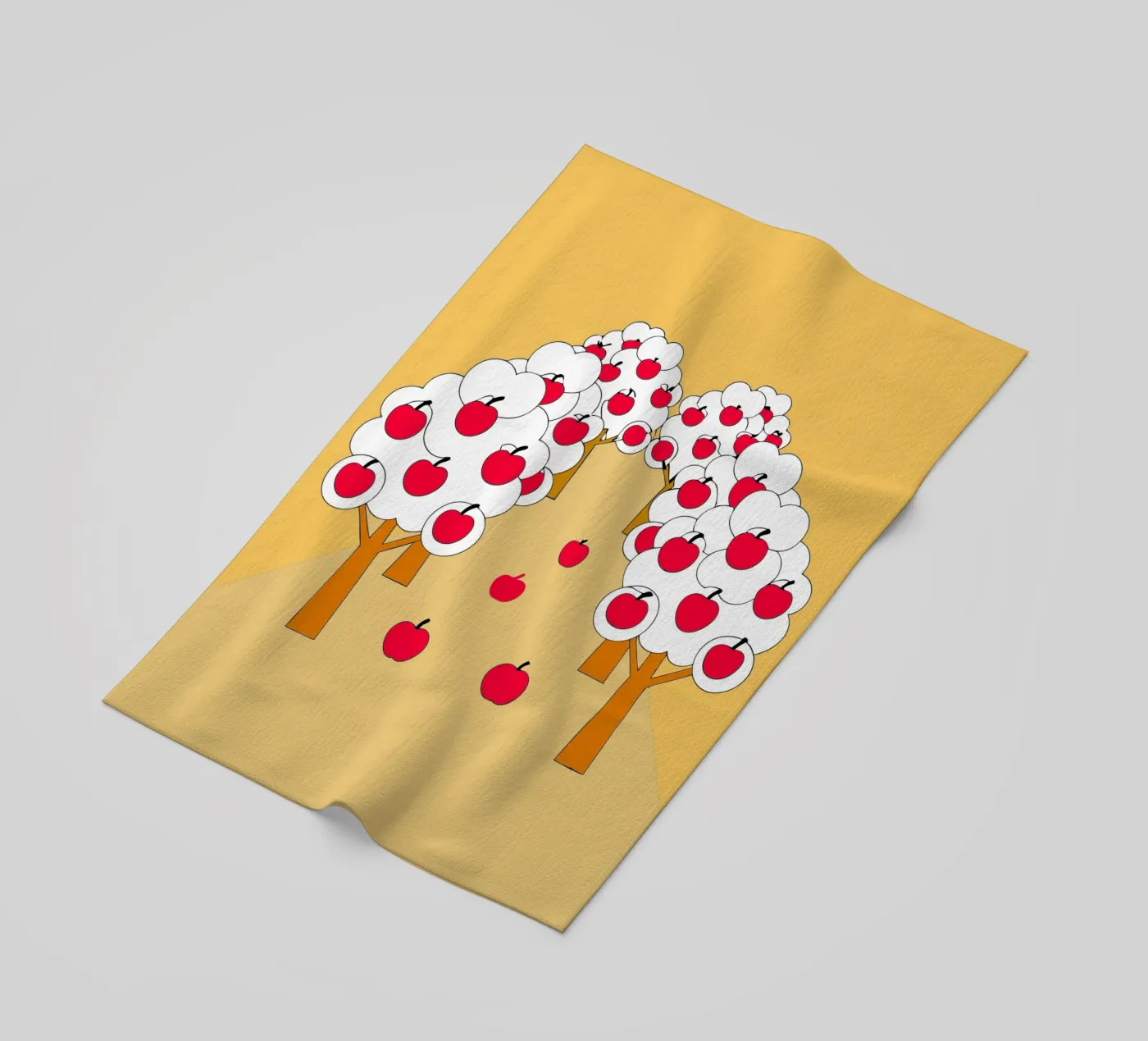 Appelboom strandhanddoek van OUR SHOP