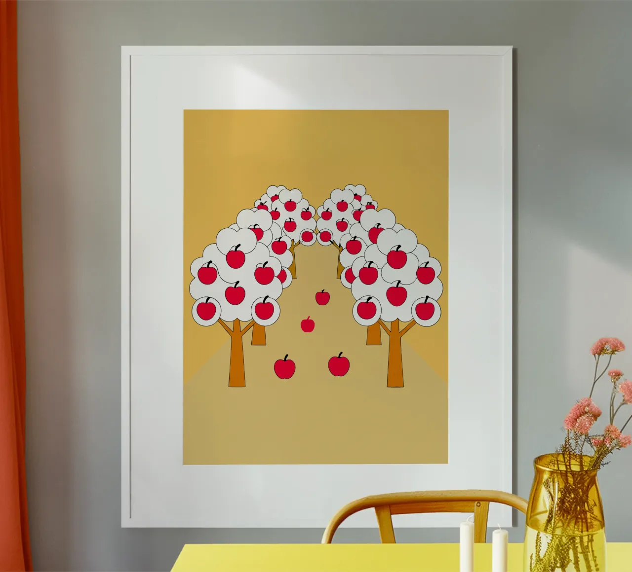 Apple Tree poster by OUR SHOP