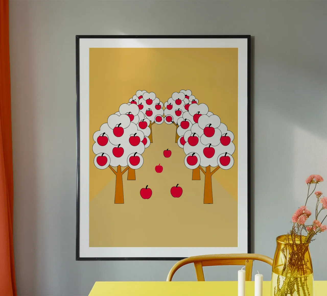 Apple Tree poster by OUR SHOP