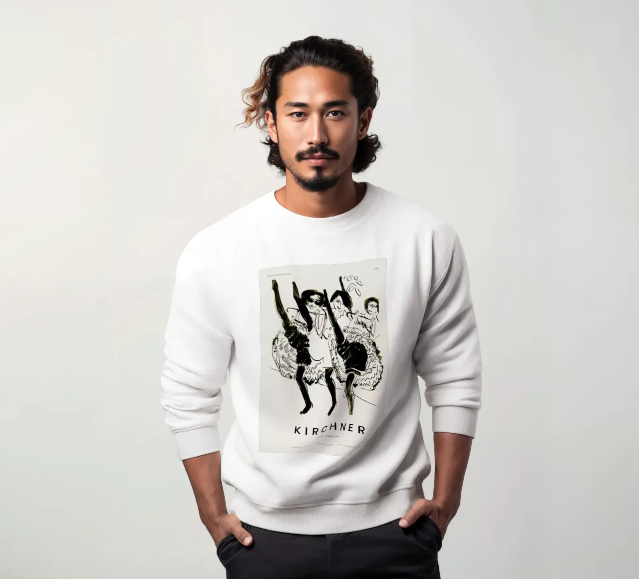Kirchner - Gugg Dancers felpa da Vintage by JUNIQE