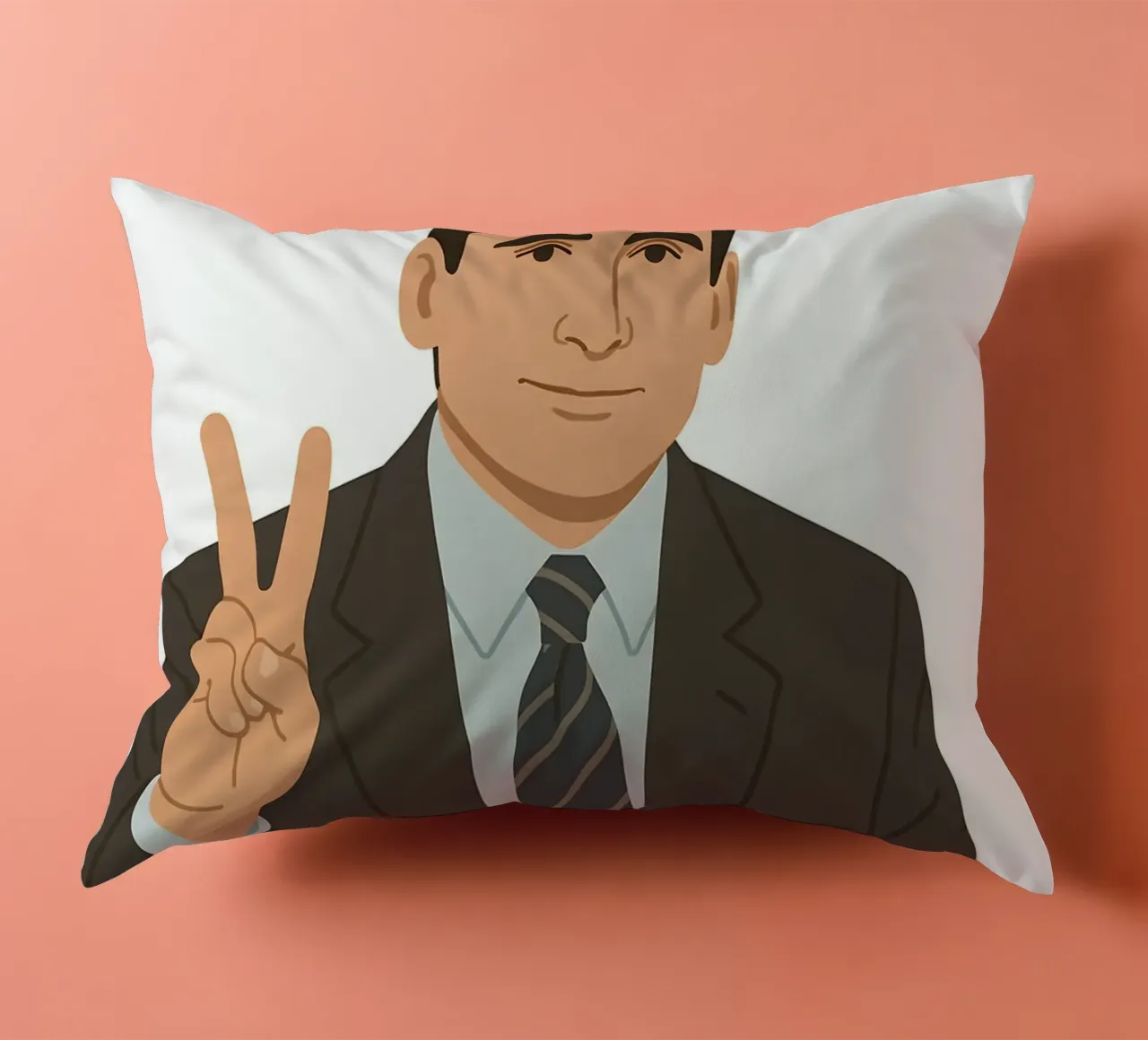 Michael Scott The Office quotes cuscino da MoviesArt