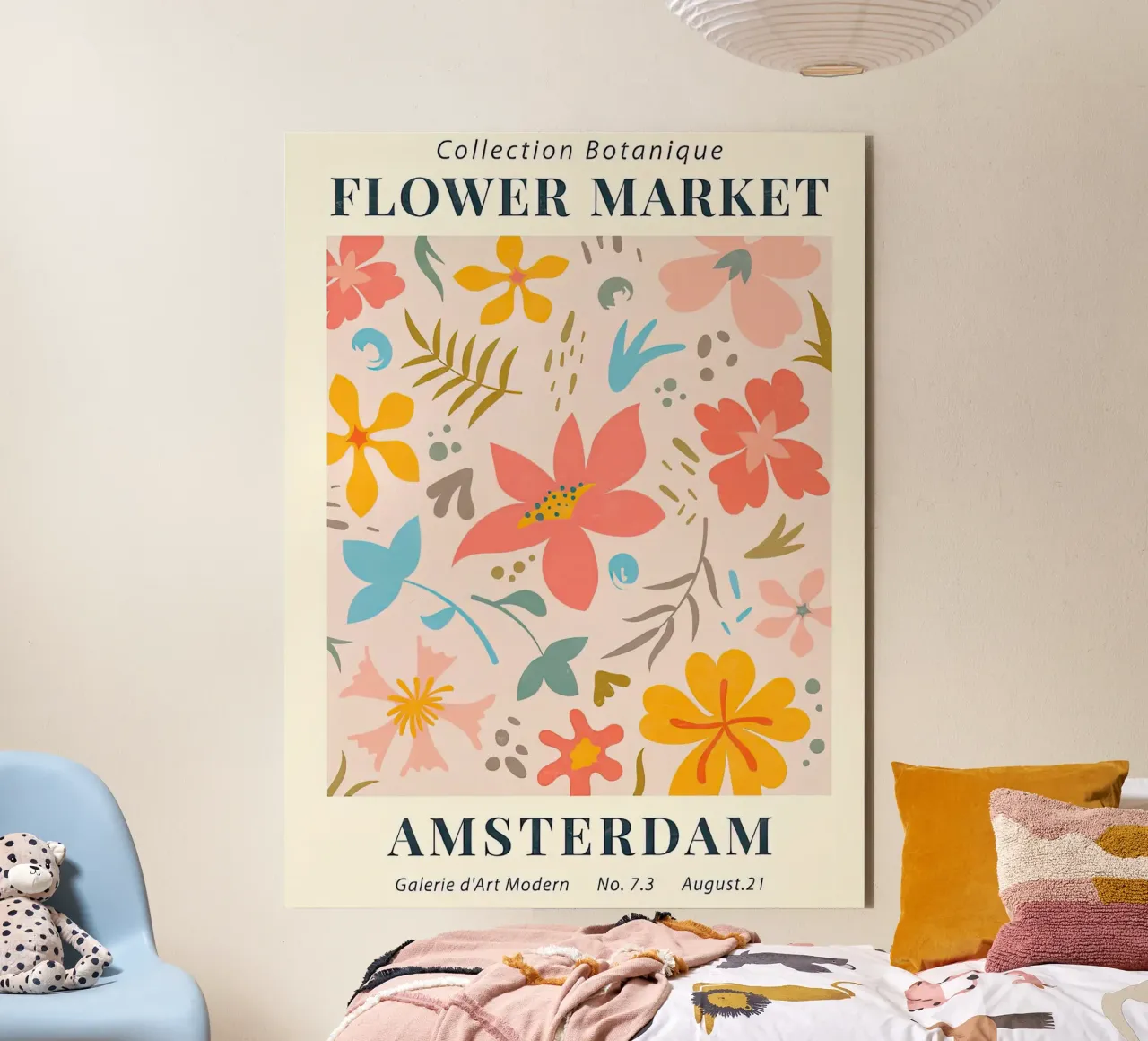 Mercato dei fiori di Amsterdam alluminio dibond da Flower