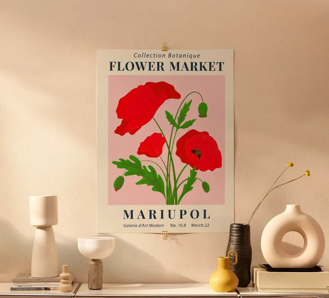 Mercato dei fiori di Mariupol carta hahnemühle da Flower