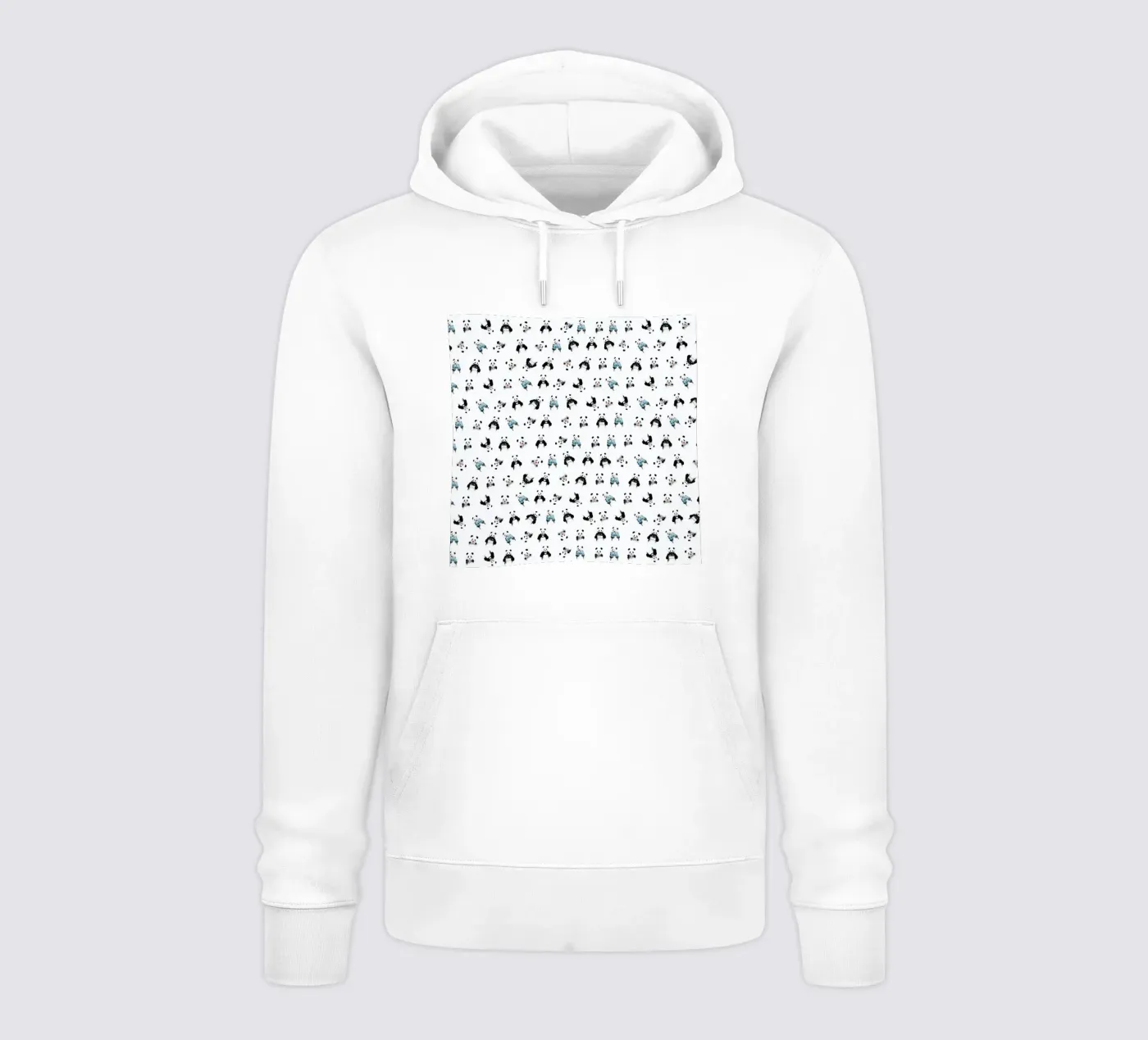 Panda Pattern felpa con cappuccio da Balazs Solti