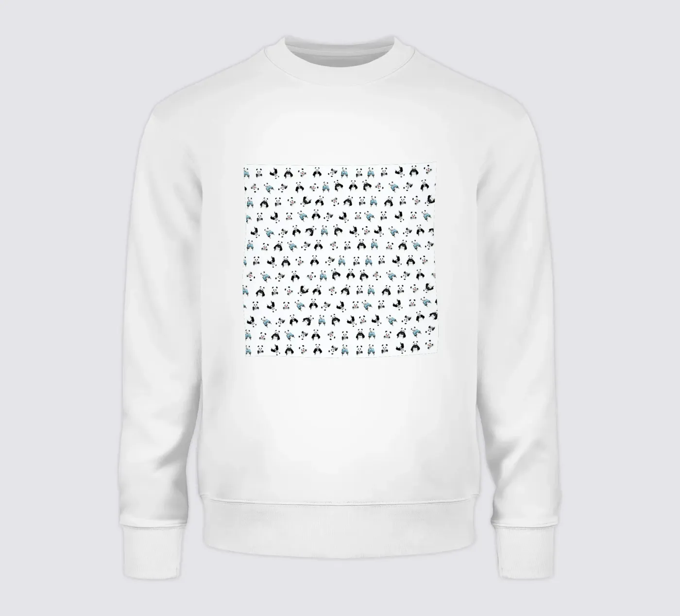 Panda Pattern sweatshirt by Balazs Solti