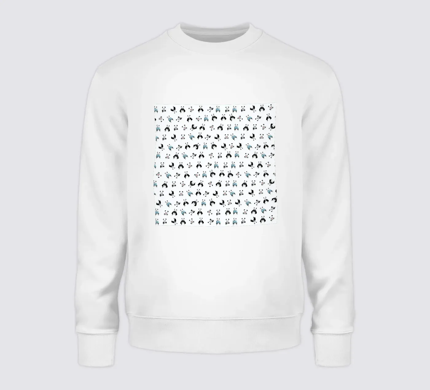 Panda Pattern felpa da Balazs Solti