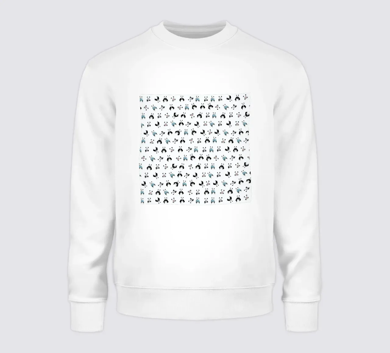Panda Pattern sweat de Balazs Solti