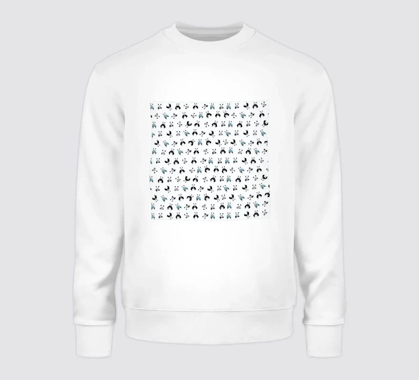 Panda Pattern felpa da Balazs Solti