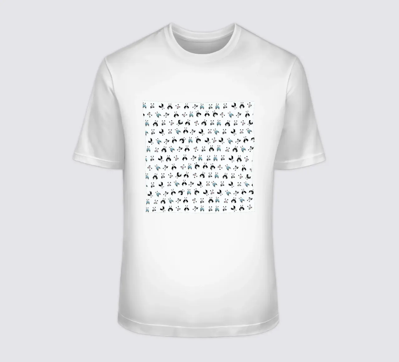Panda Pattern t-shirt da Balazs Solti
