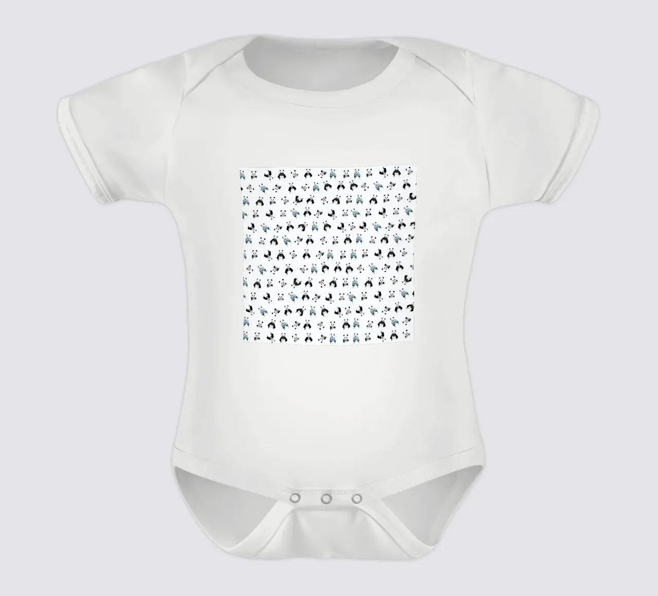Panda Pattern body bébé de Balazs Solti