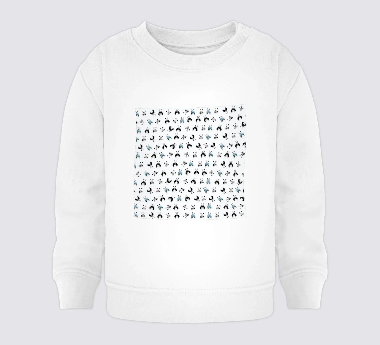 Panda Pattern felpa neonato da Balazs Solti