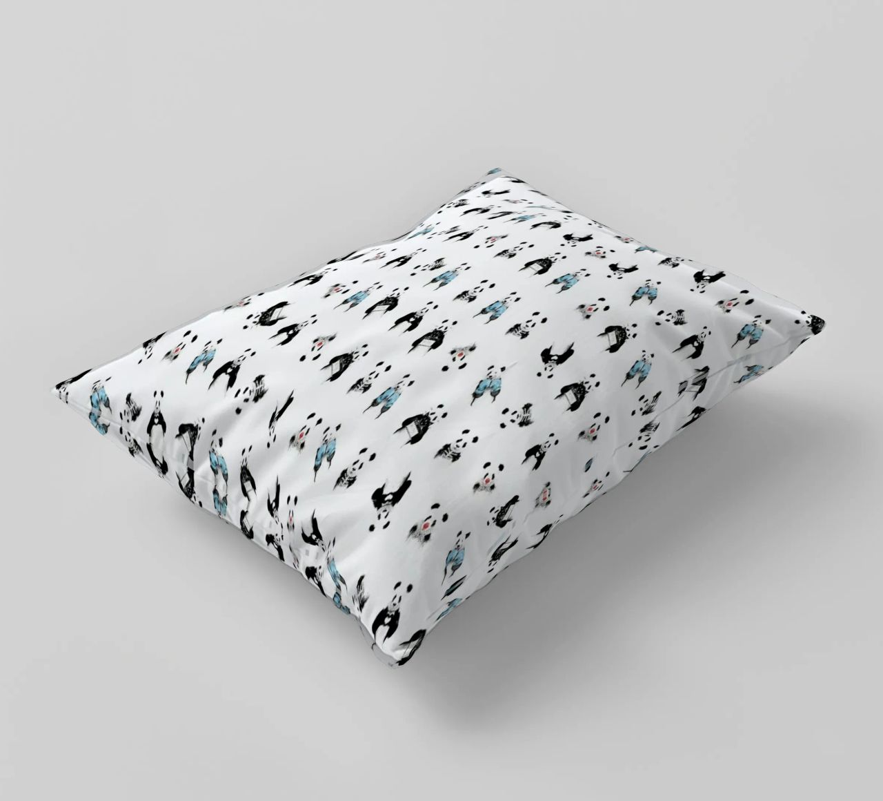 Panda Pattern cuscino da Balazs Solti