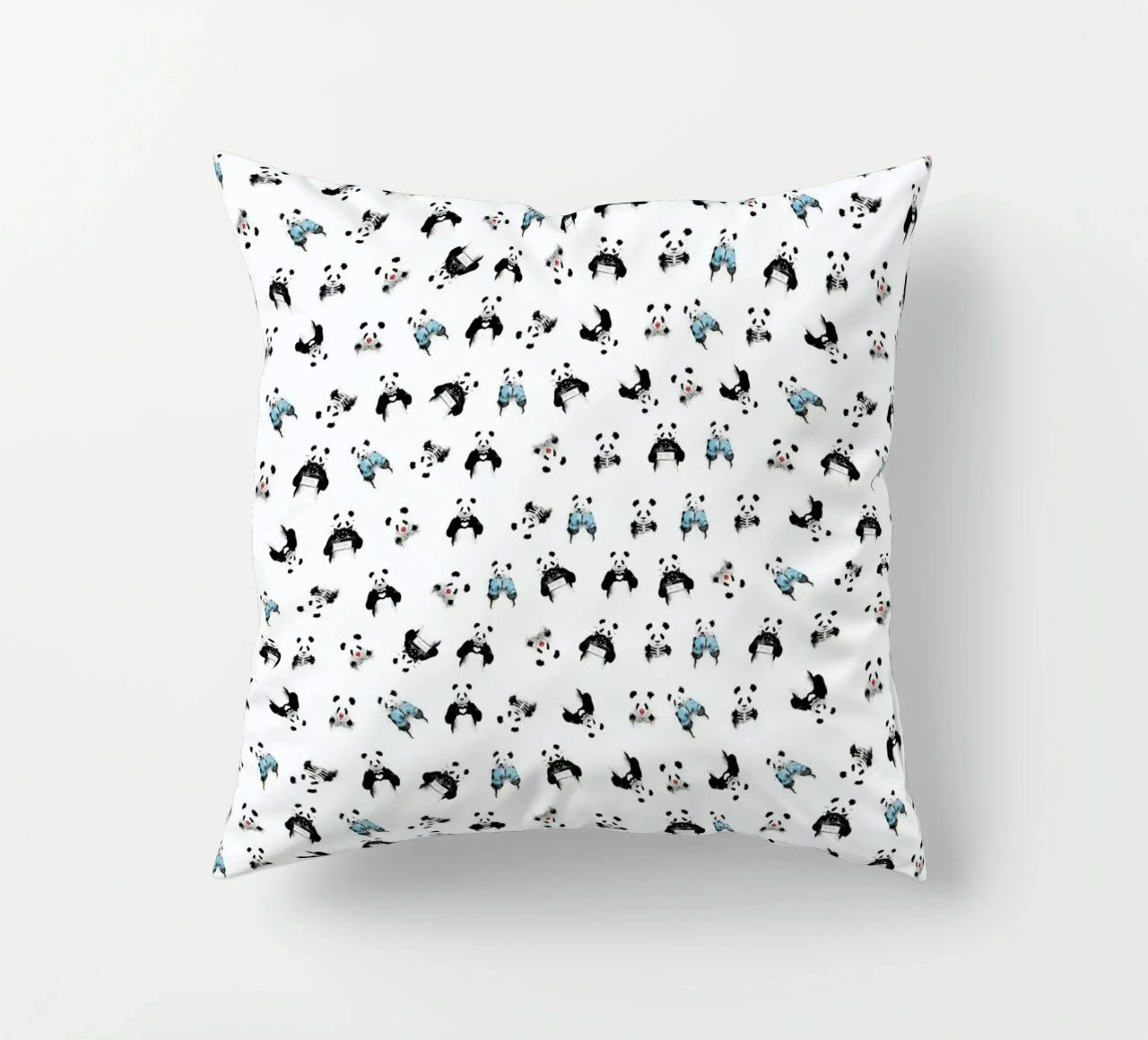 Panda Pattern cuscino da Balazs Solti
