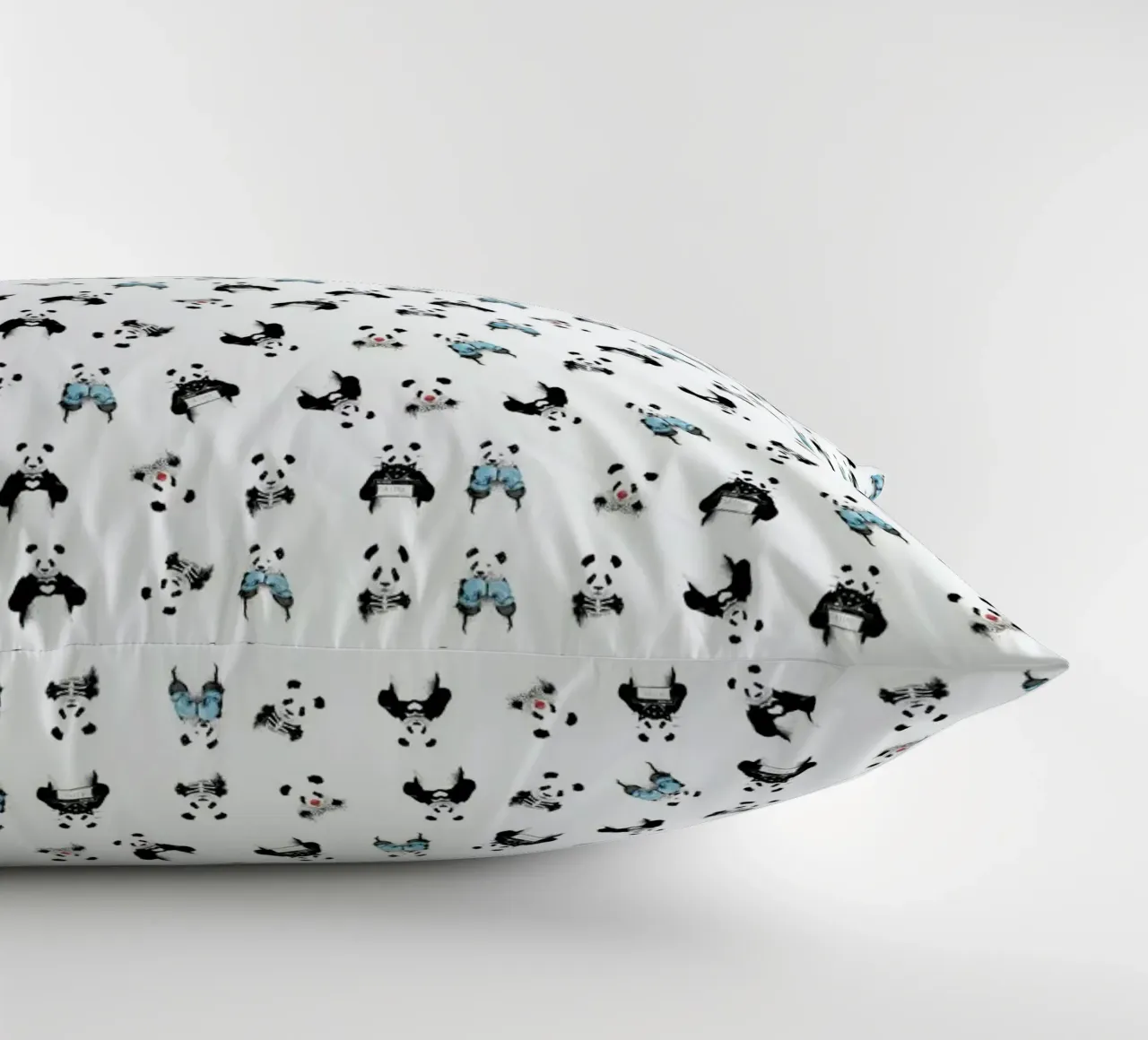 Panda Pattern cuscino da Balazs Solti