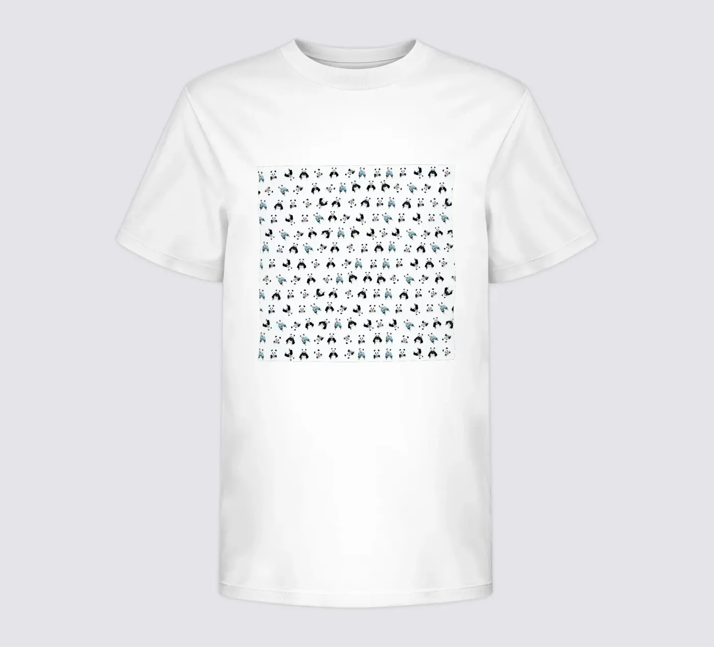 Panda Pattern t-shirt bambini da Balazs Solti