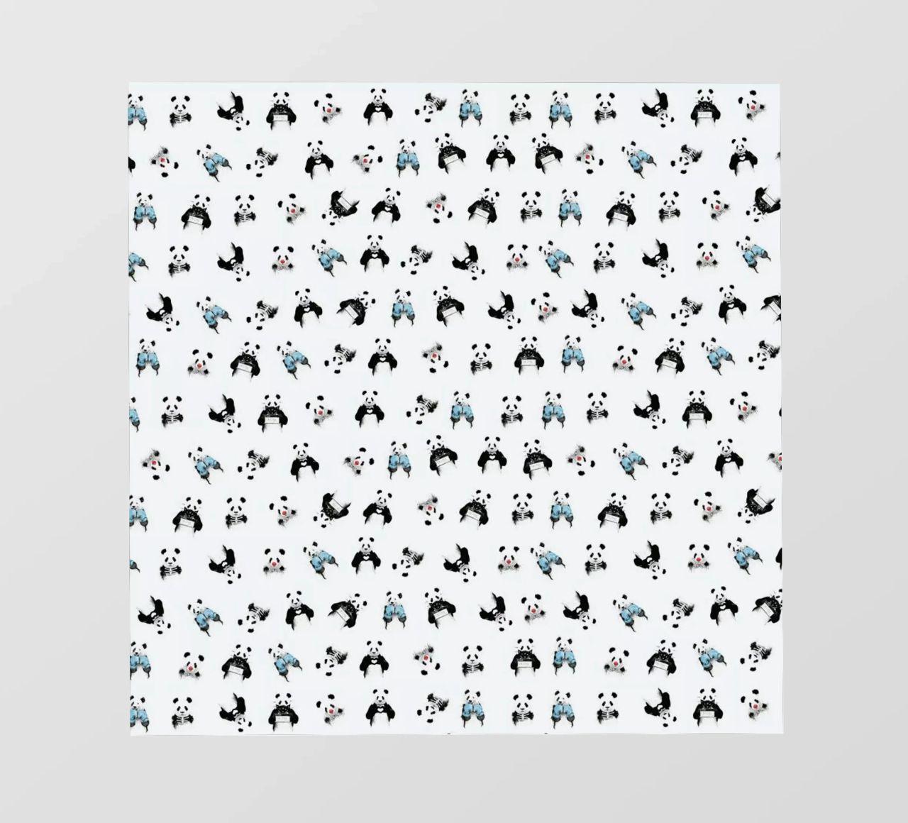 Panda Pattern pellicola backlit da Balazs Solti