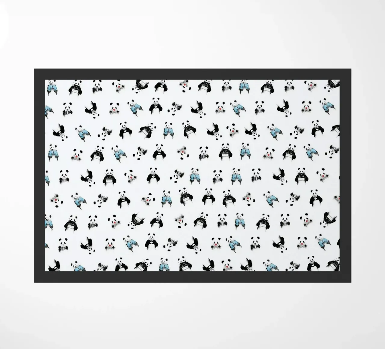 Panda Pattern zerbino da Balazs Solti