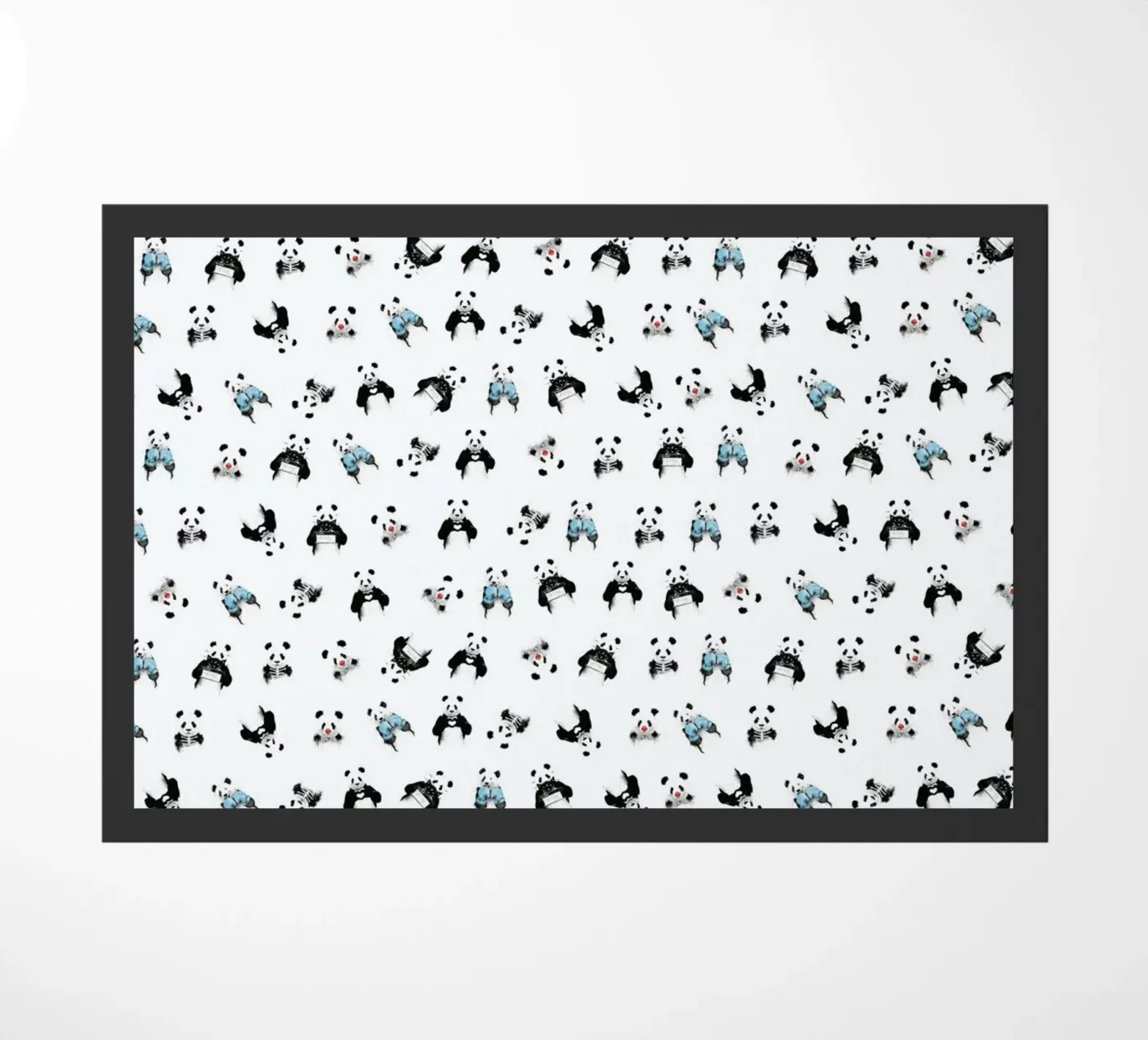 Panda Pattern zerbino da Balazs Solti