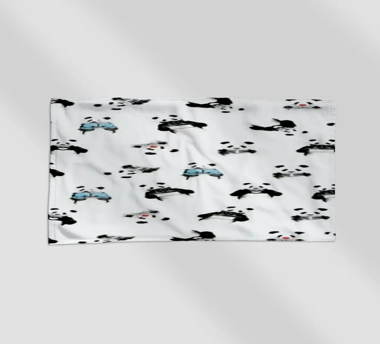 Panda Pattern telo mare da Balazs Solti