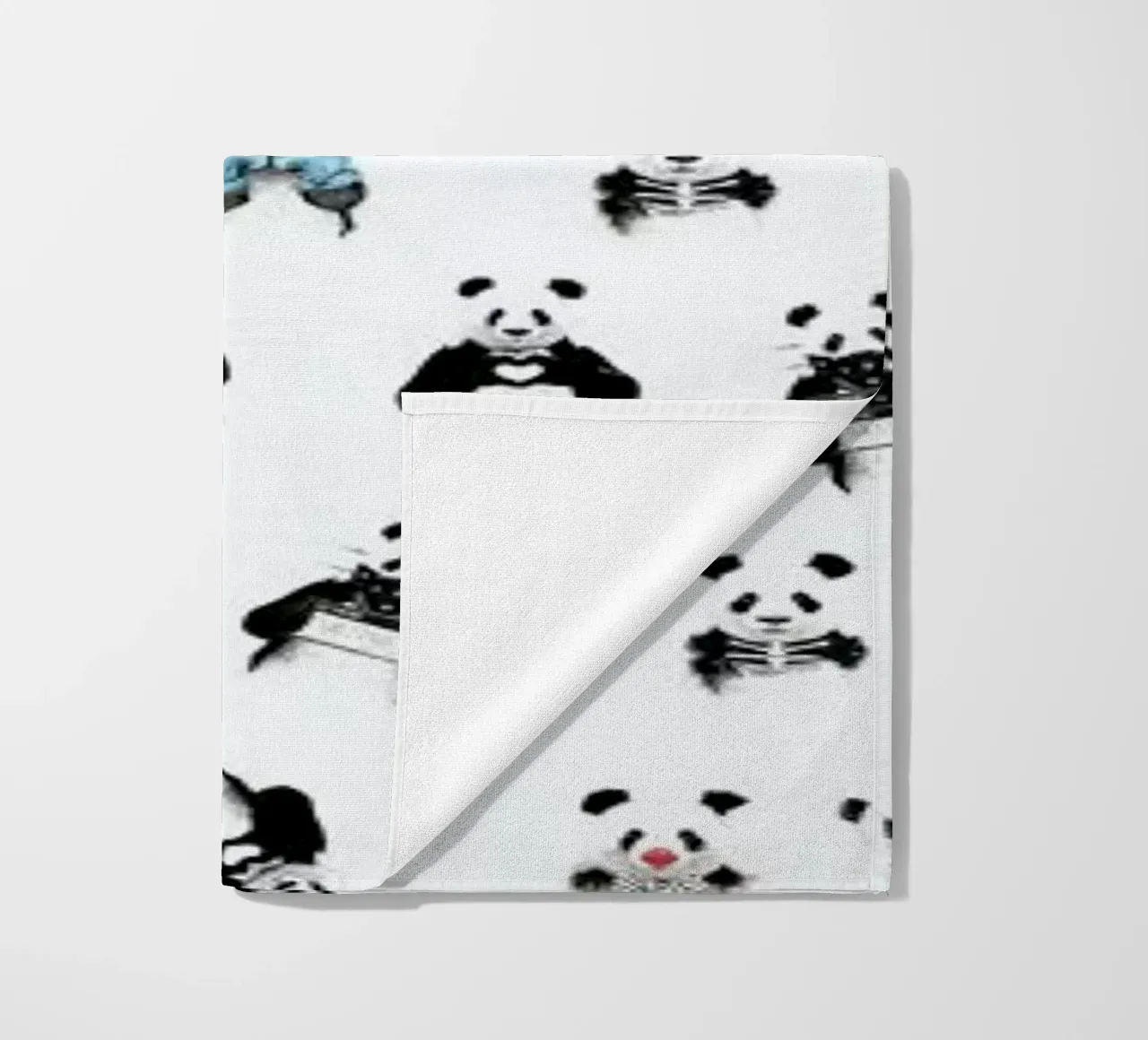 Panda Pattern telo mare da Balazs Solti