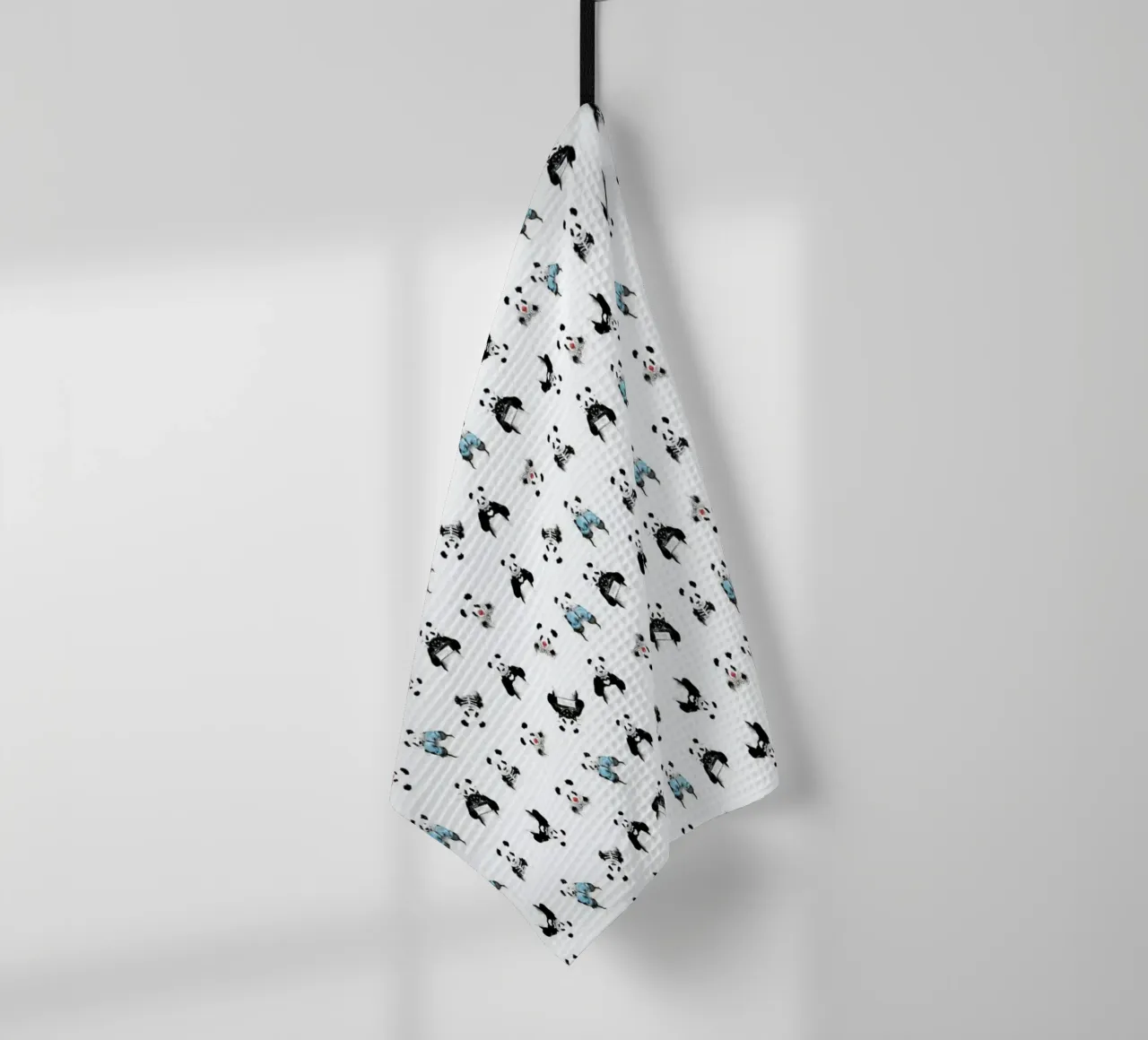 Panda Pattern canovaccio da cucina da Balazs Solti