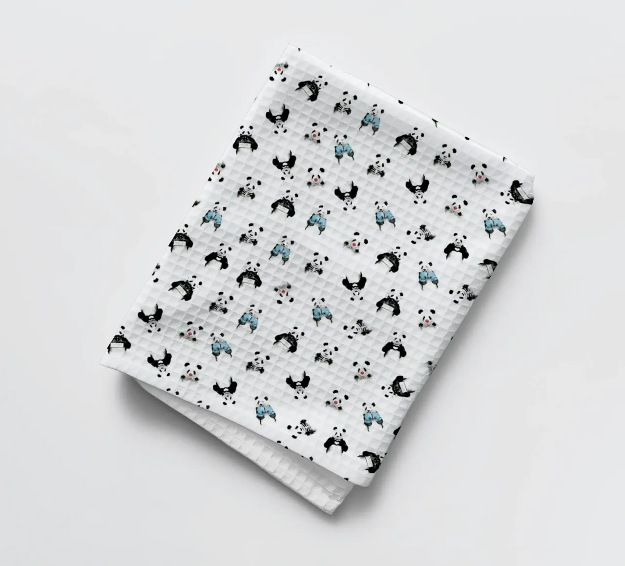 Panda Pattern canovaccio da cucina da Balazs Solti