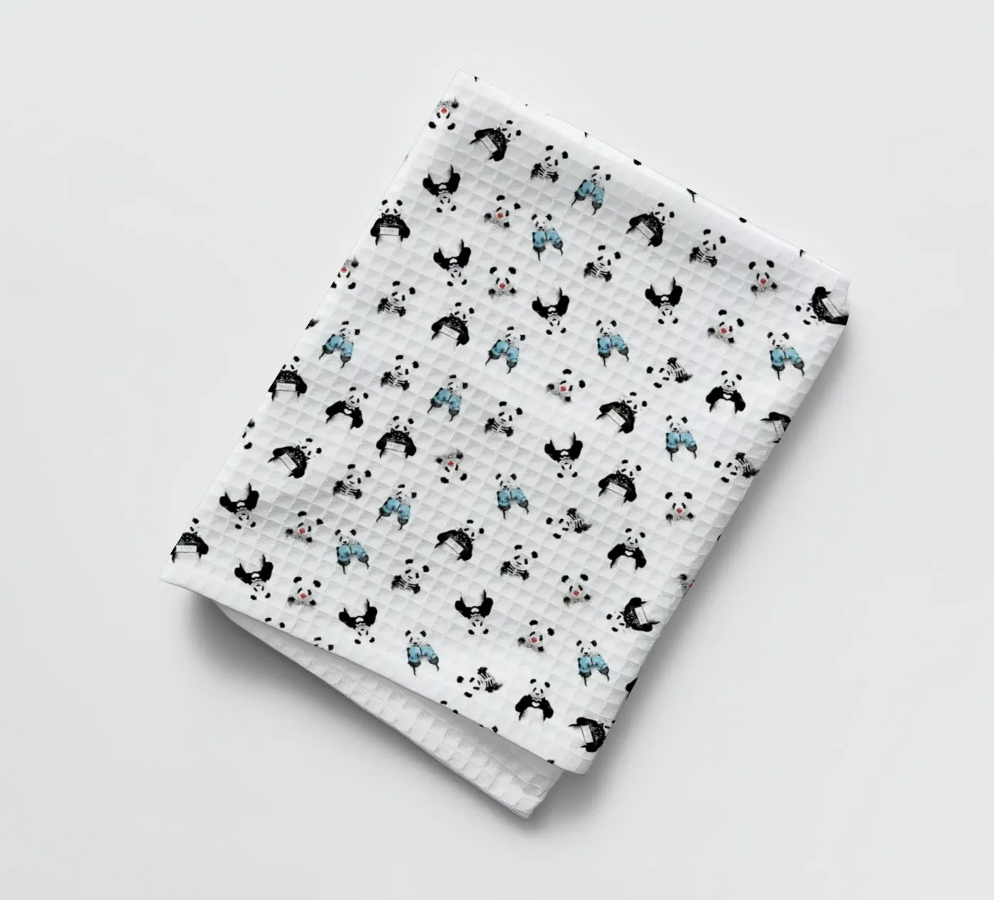 Panda Pattern torchon de Balazs Solti