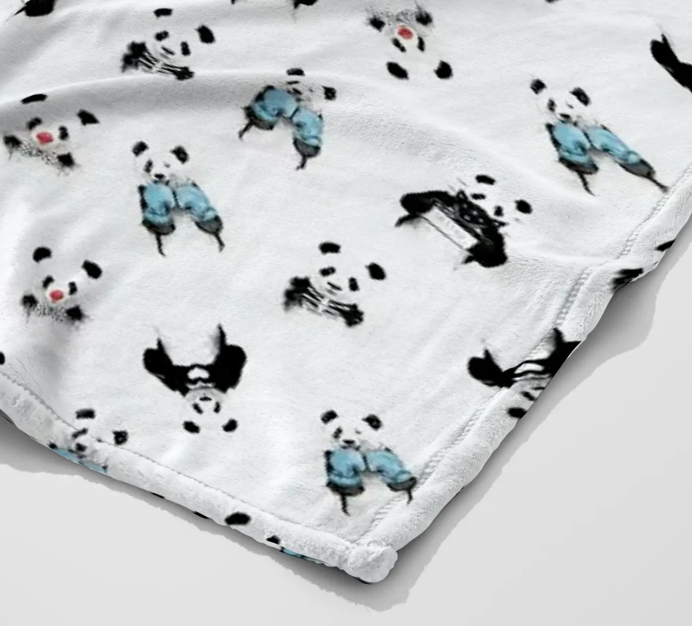 Panda Pattern fleecedeken van Balazs Solti