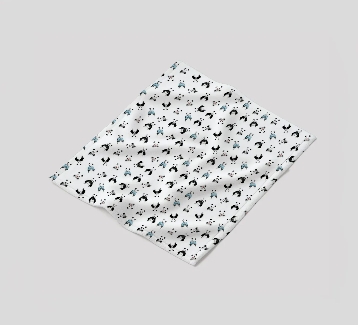 Panda Pattern fleecedeken van Balazs Solti