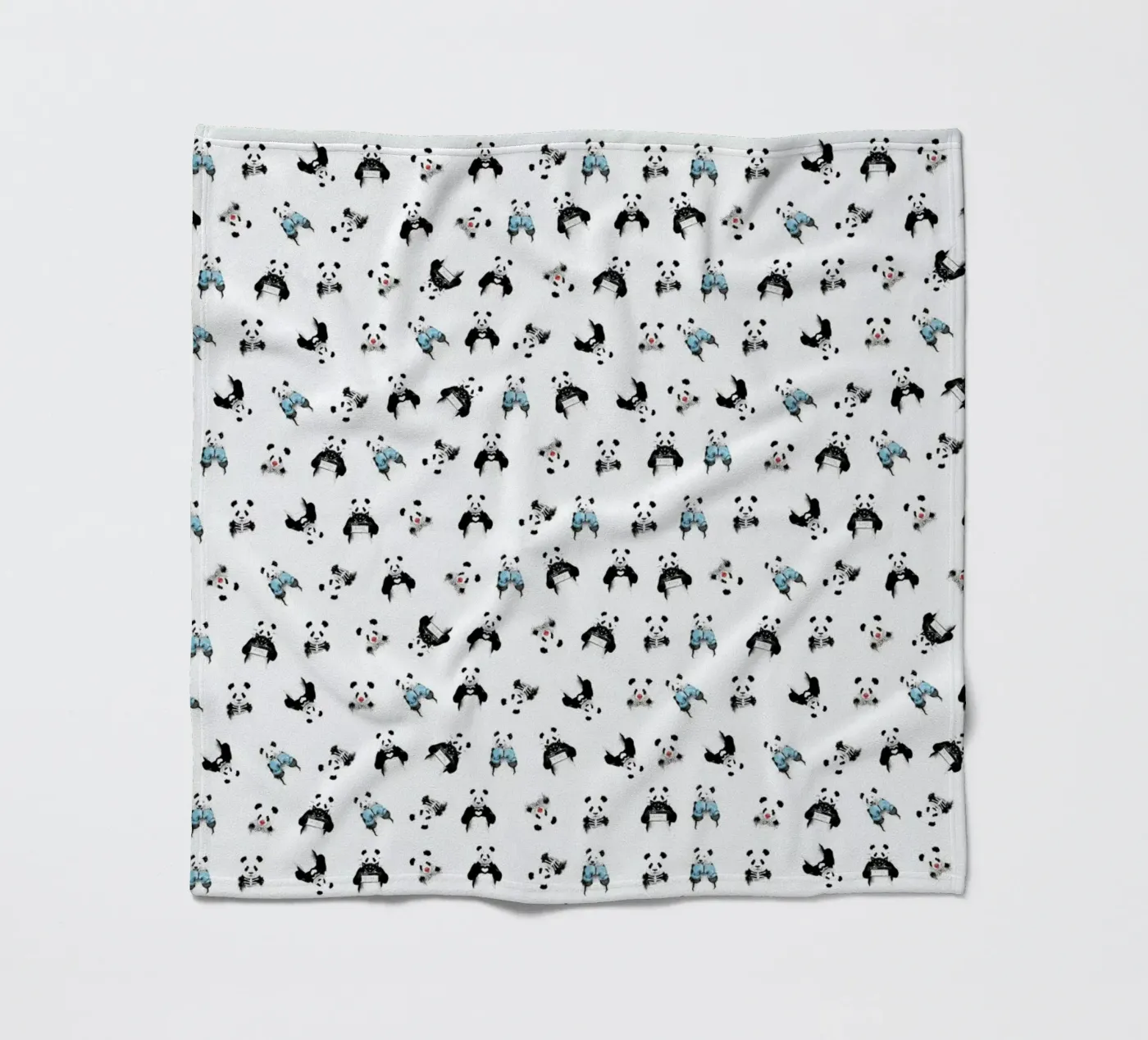 Panda Pattern fleecedeken van Balazs Solti