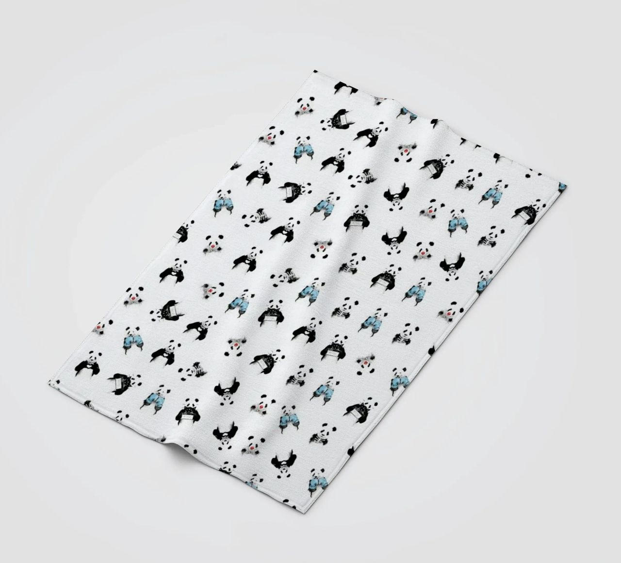 Panda Pattern coperta in pile da Balazs Solti