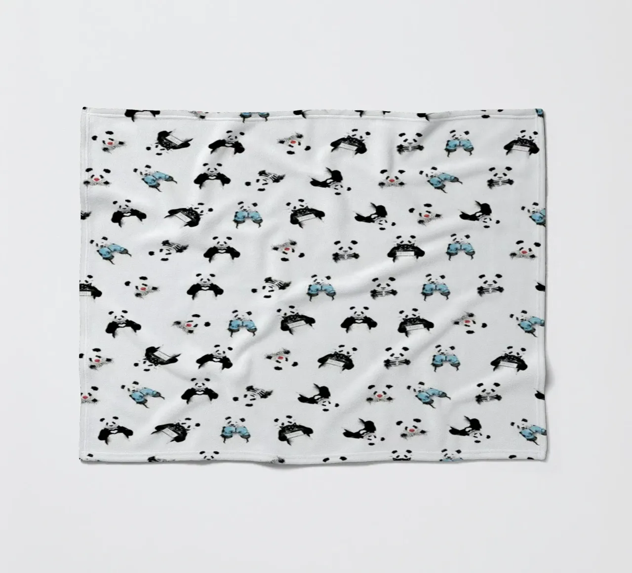 Panda Pattern coperta in pile da Balazs Solti