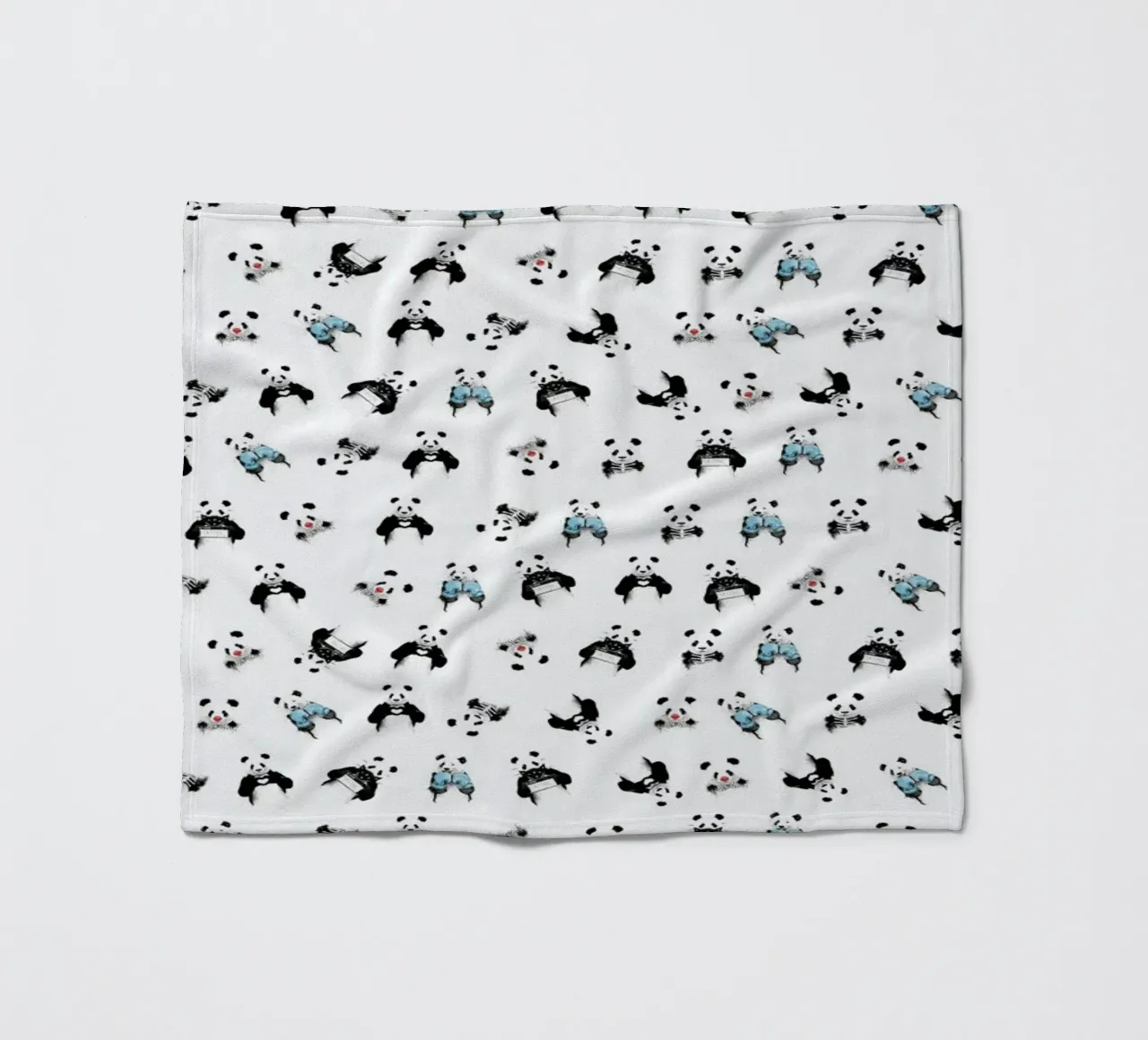 Panda Pattern coperta in pile da Balazs Solti