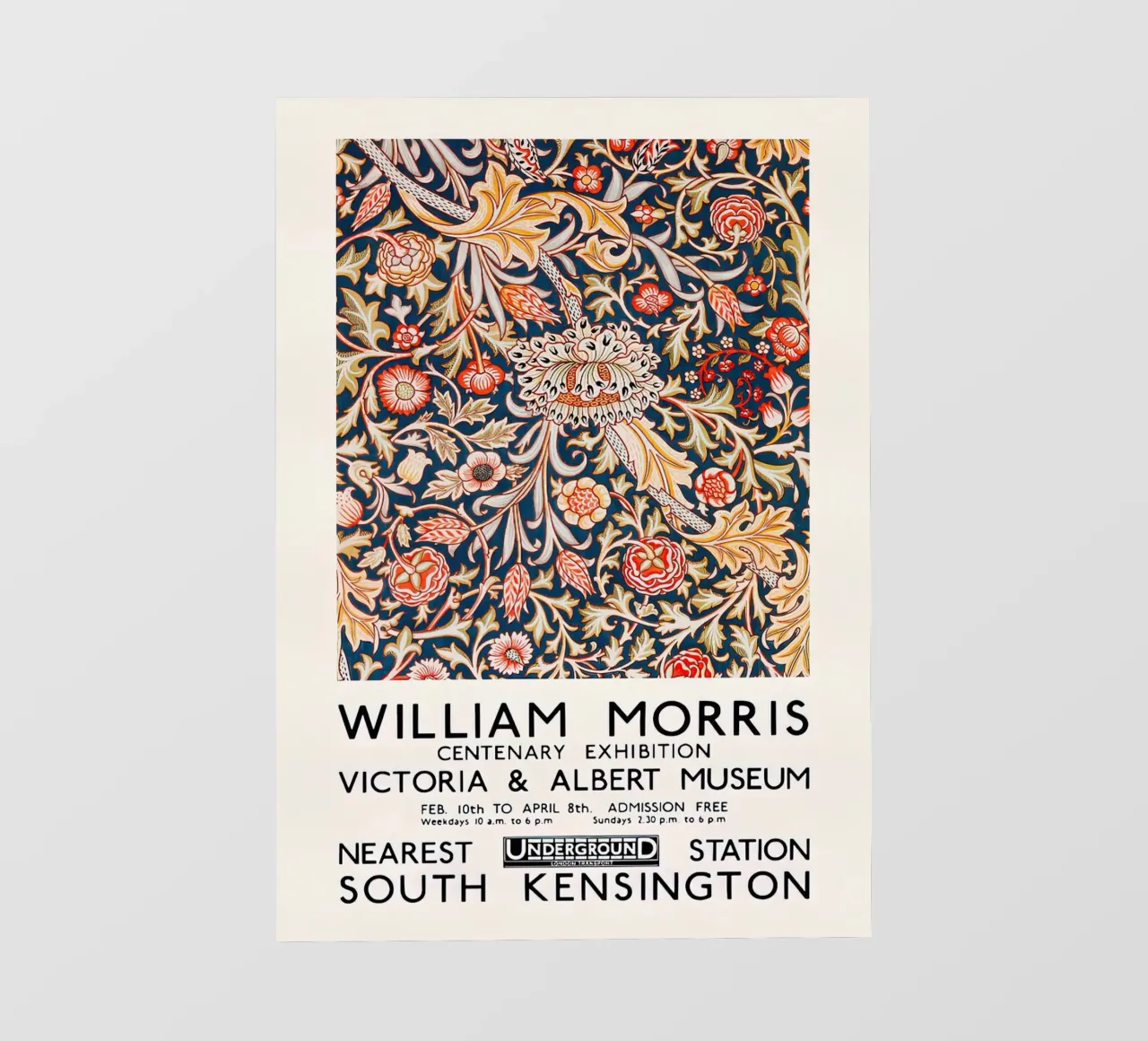 William Morris Ladro di fragole telo in pvc da Flower