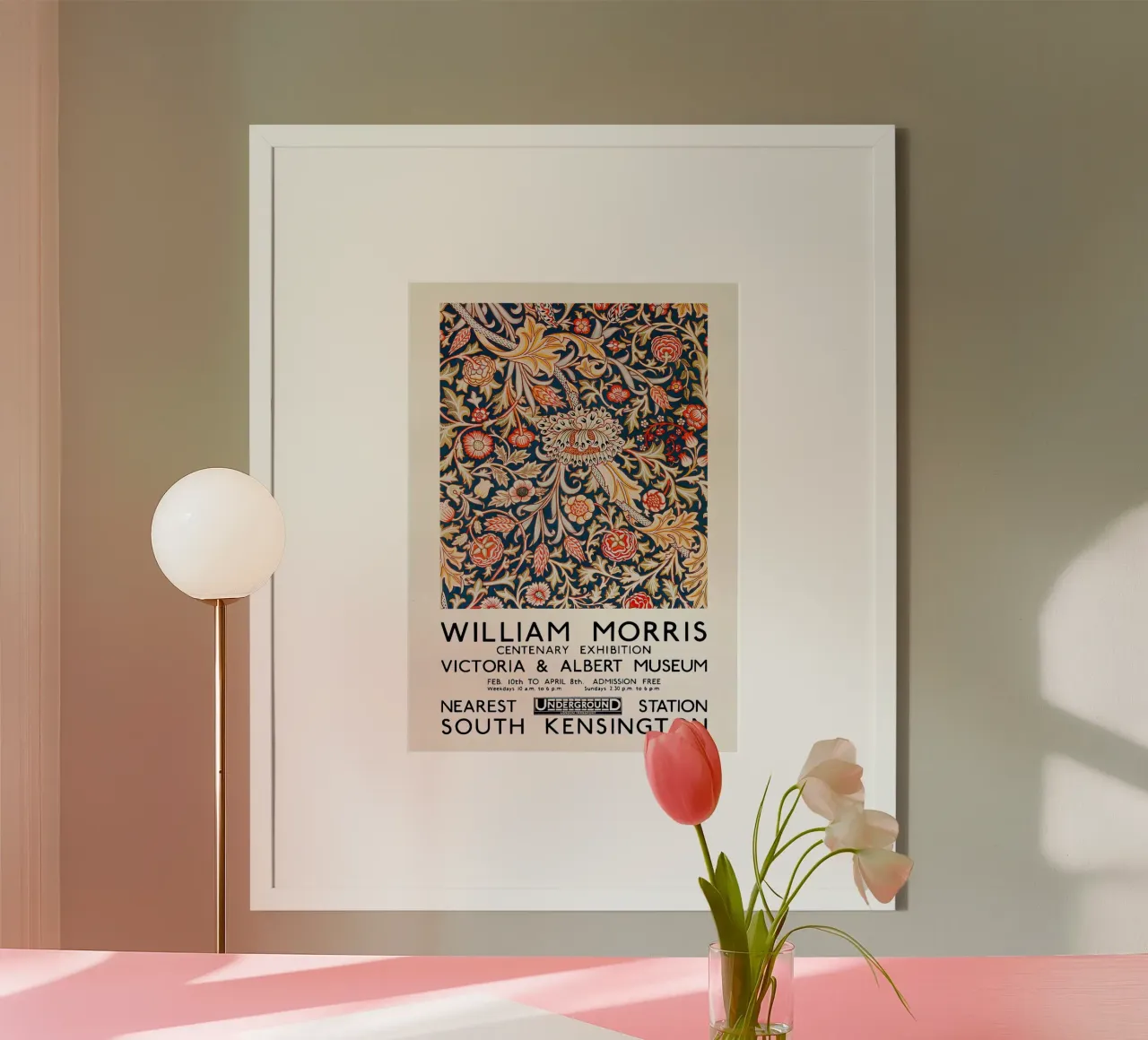 William Morris Ladro di fragole carta hahnemühle da Flower