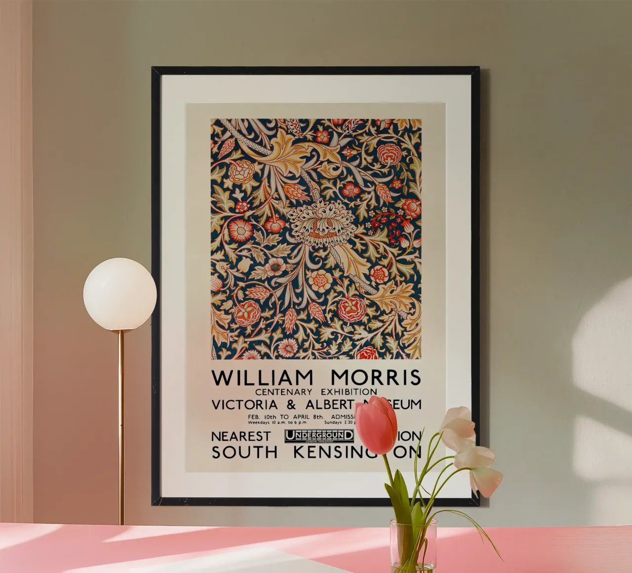 William Morris Ladro di fragole carta hahnemühle da Flower