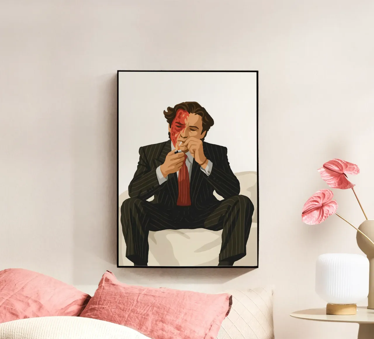 Patrick Bateman American Psycho plexiglass da MoviesArt