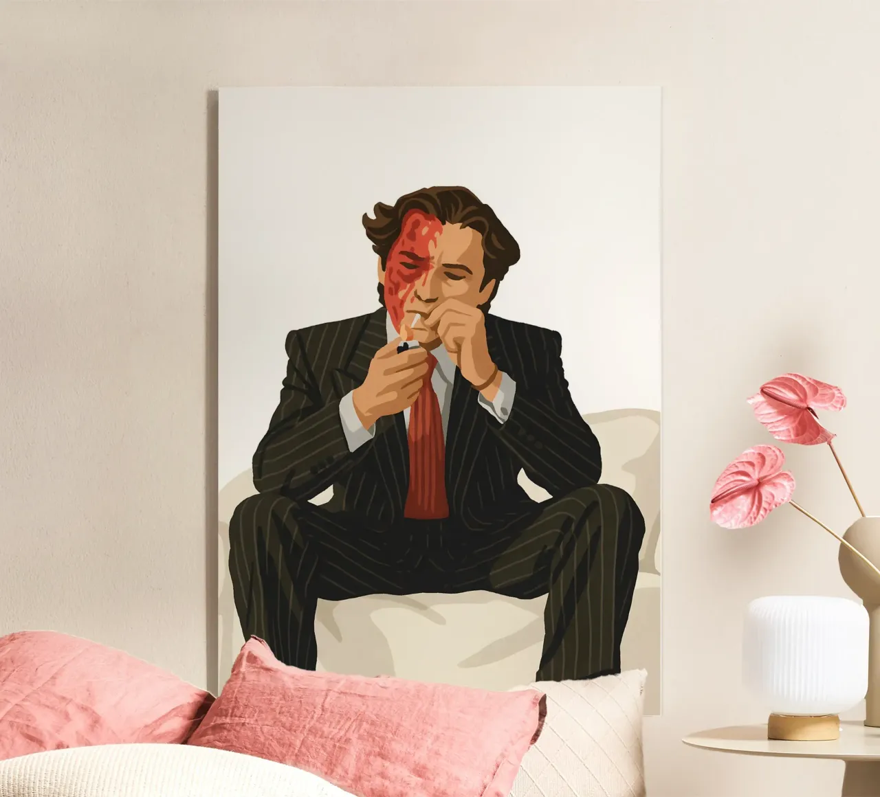 Patrick Bateman American Psycho plexiglass da MoviesArt