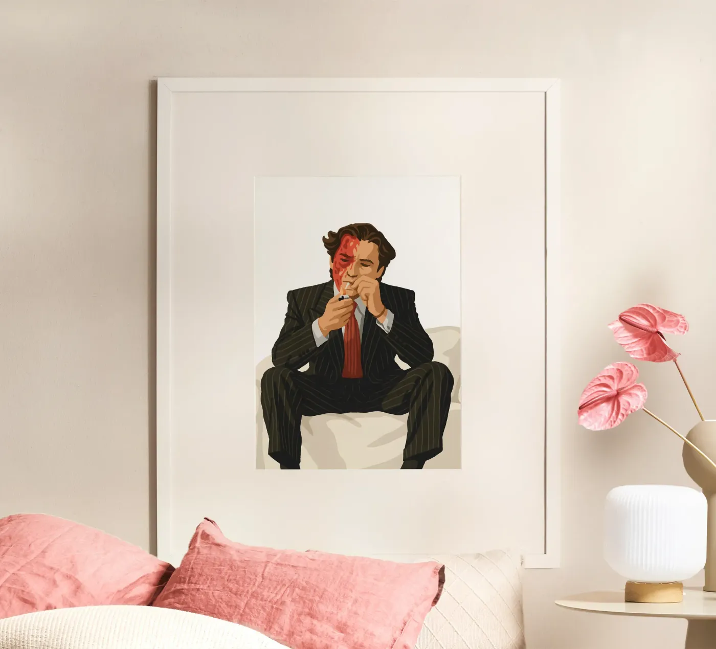 Patrick Bateman American Psycho poster da MoviesArt
